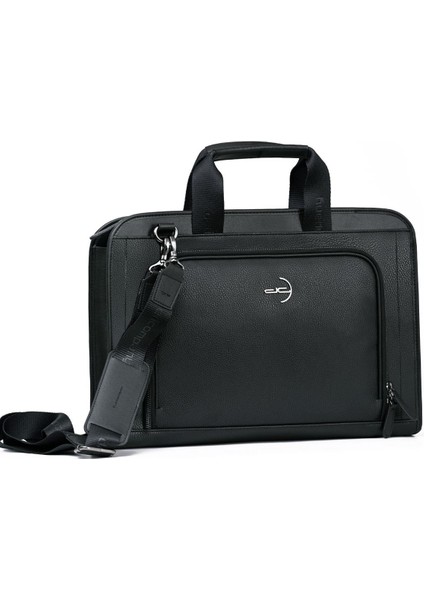 Erkek Basic Evrak Çantası Floater Desenli Siyah (6622S) 116018