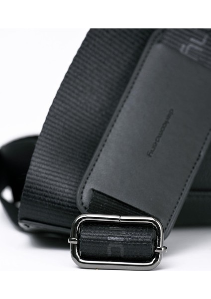 Erkek Basic Evrak Çantası Floater Desenli Siyah (6622S) 116018