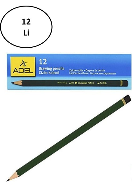 Dereceli Kurşun Kalem 6b 12'li