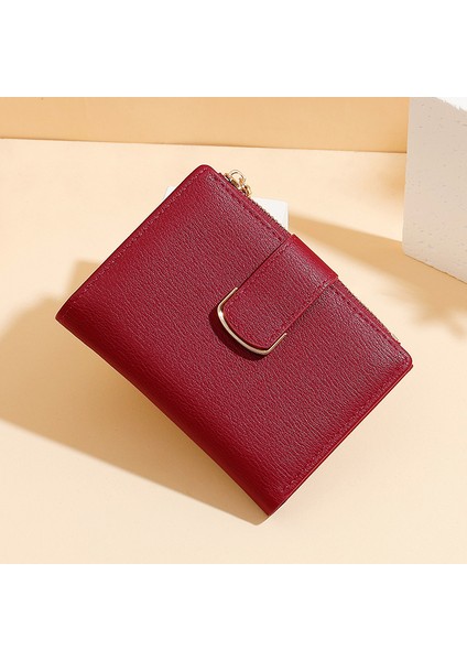 Cüzdan Kadın Kısa Cüzdan Iki Katlı El Kartvizit Gümüş Cüzdan (Yurt Dışından) fırsatları