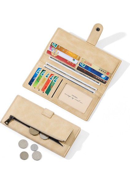 Moda Uzun Kadın Cüzdan Çoklu Kart Yuvası Kart Tutucu Kart Tutucu (Yurt Dışından) modelleri