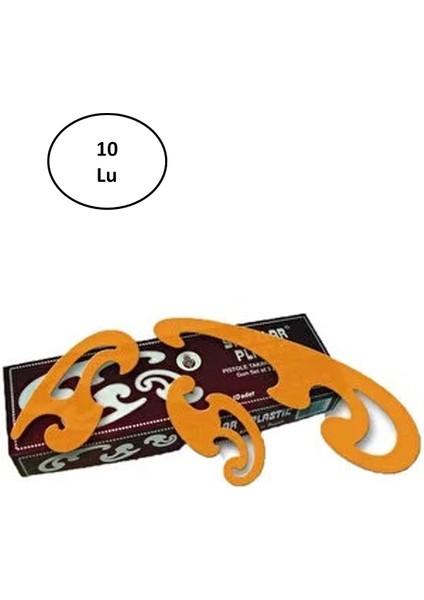 Pistole Takımı 3'lü Büyük 10'lu
