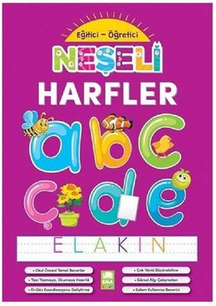Ema Eğitici Öğretici Neşeli Harfler/bıcırık