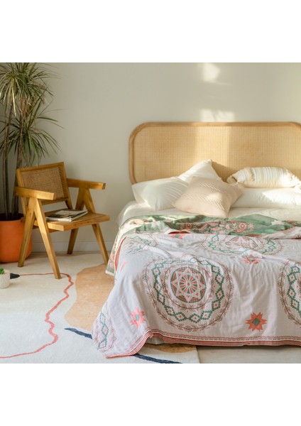 Bohem Tarzı %100 Pamuklu Ince Battaniye Çok Işlevli Battaniye 150*200CM Stil 7 (Yurt Dışından) fiyatları