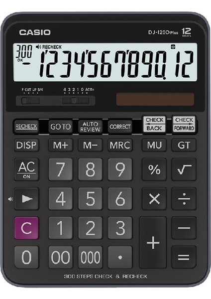 DJ-120D Plus 12 Haneli Masaüstü Hesap Makinesi
