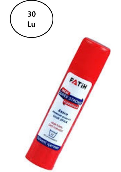 Glue Stick Yapıştırıcı 10GR 30'lu