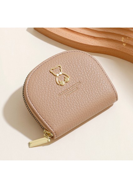 Bayanlar Kart Tutucu Sevimli Metal Ayı Kabuk Cüzdan Kart Sahibi Organ Kart Tutucu Çoklu Kart Yuvası (Yurt Dışından) indirimleri