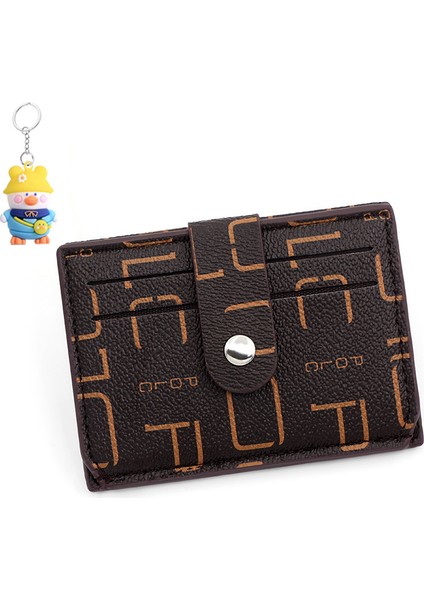 Erkek Kart Tutucu Kart Tutucu Çok Yönlü Para Cüzdanı Uygun Rahat Kimlik Kartı Tutucu (Yurt Dışından)