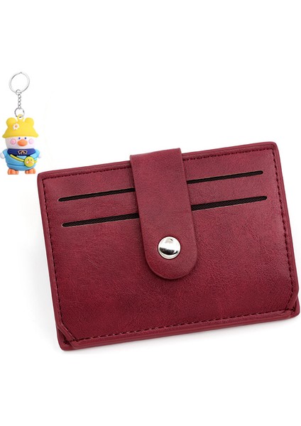 Erkek Kart Tutucu Kart Tutucu Çok Yönlü Para Cüzdanı Uygun Rahat Kimlik Kartı Tutucu (Yurt Dışından)