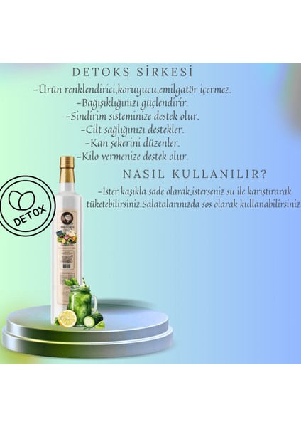 Detox Sirke 500 ml fiyatları