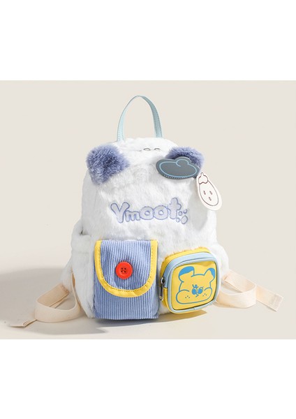 Ayı Peluş Sırt Çantası Maillard Kıllı Çanta Sevimli Eğlenceli Küçük Sırt Çantası Niş Seyahat Çantası (Yurt Dışından) fiyatları