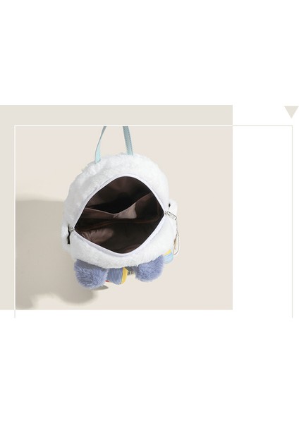 Ayı Peluş Sırt Çantası Maillard Kıllı Çanta Sevimli Eğlenceli Küçük Sırt Çantası Niş Seyahat Çantası (Yurt Dışından) indirimleri