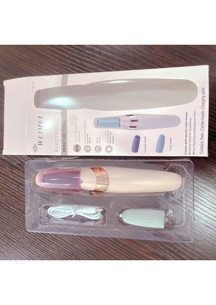 Yeni Elektrikli Ayak Öğütücü USB Otomatik Dosya Ayak Pedikür Aletleri Ayak Güzellik Makinesi Topuk Dosyası (Yurt Dışından)