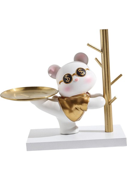 Depolama Tepsisi Reçine Heykeli ile Hayvan Heykeli Koridor Raf Tezgah Ayı (Yurt Dışından) fiyatları