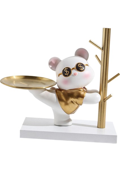 Depolama Tepsisi Reçine Heykeli ile Hayvan Heykeli Koridor Raf Tezgah Ayı (Yurt Dışından) fırsatları