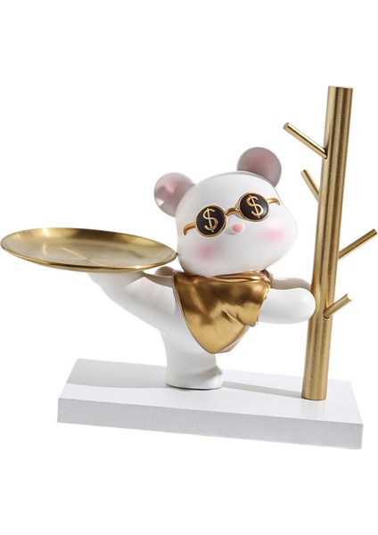 Depolama Tepsisi Reçine Heykeli ile Hayvan Heykeli Koridor Raf Tezgah Ayı (Yurt Dışından) indirimleri