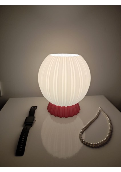 Lumora Modern ve Şık Tasarım Abajur | Dekoratif Masa Lambası Yatak Odası, Salon, Ofis Aydınlatması ve Gece Lambası