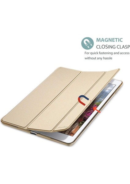 Apple iPad 8. ve 9. Nesil 2020 /2021 10.2 Inç Tablet Flip Smart Standlı Akıllı Kılıf Smart Cover