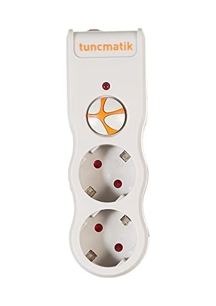 TSK5080 Akım Koruyucu Prizler, Beyaz, 2'li 525 Joule