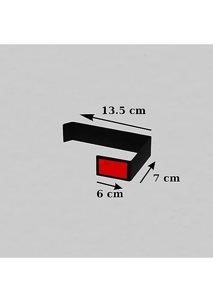 Metal Mat Siyah Yapışkanlı Wc Kağıtlık, Tuvalet Kağıdı Askısı 3m Yapışkanlı Tasarım