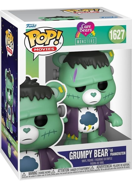 Pop Movies Carebears x Universal Monsters - Grumpy Bear As Frankenstein NO:1627