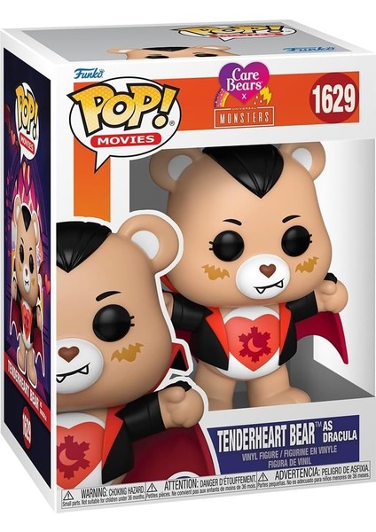Pop Movies Carebears x Universal Monsters - Tenderheart Bear As Dracula NO:1629