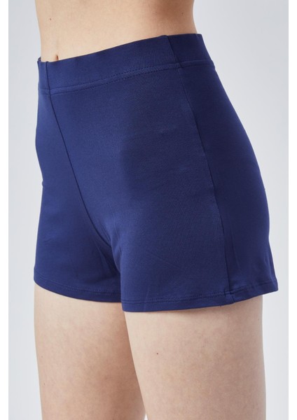 Extra Yumuşak Viskon Şort Home&beach-Lacivert