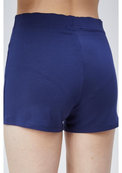 Extra Yumuşak Viskon Şort Home&beach-Lacivert