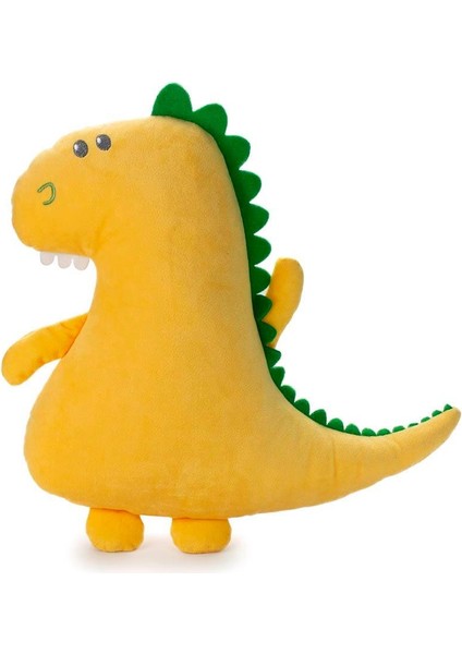 Dinozor, Sarı, Yastık, 34 cm