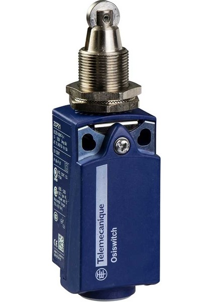 Sensors XCKT2102P16 1nk+1na M16 Çelik Makaralı Pim Limit Switch