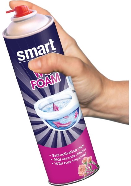 Tuvalet Temizleme Köpüğü 600 ml Yabangülü