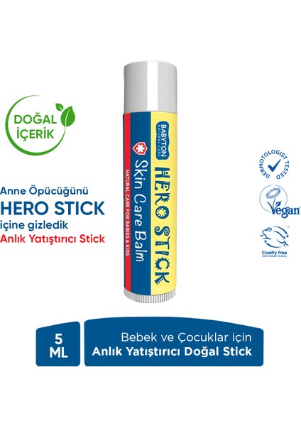 Anlık Yatıştırıcı Doğal Hero Stick