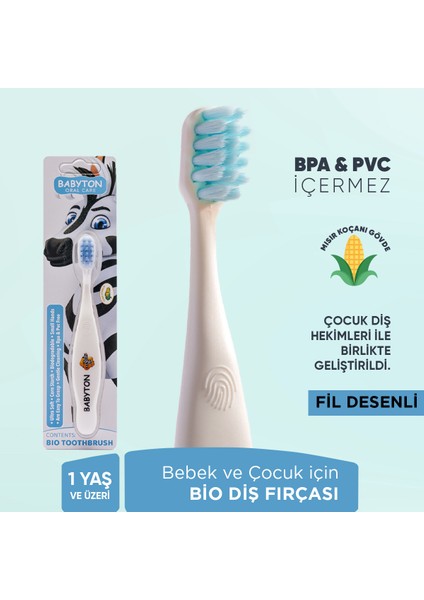 Bio Diş Fırçası Zebra