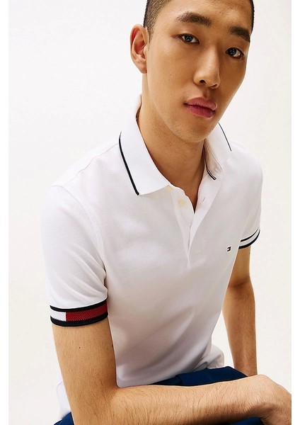 Flag Cuff Slım Fıt Polo fırsatları