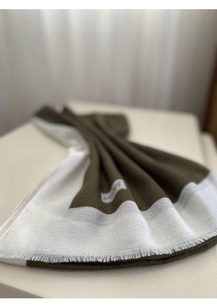 Haki Renk Monogram Tesettür Kadın Şal fiyatları
