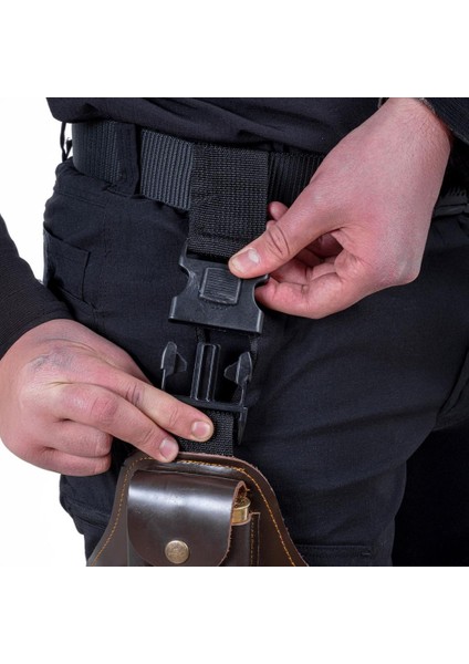 Deri Bacak Fişekliği - Savage - Kahve - 18'li fiyatları