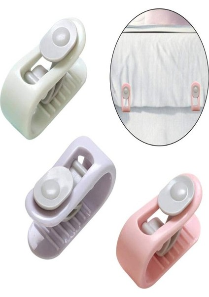 Yorgan Sabitleme Klipsi Nevresim Örtü Battaniye Tutucu 4 Adet Mandallı Sabitleyici