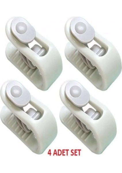 Yorgan Sabitleme Klipsi Nevresim Örtü Battaniye Tutucu 4 Adet Mandallı Sabitleyici modelleri