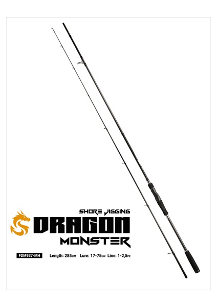 Dragon Monster 285CM 17-75GR Shorejig Kamışı