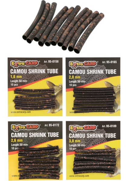 Camou Shrink Tube 10 Pcs 3.0 mm