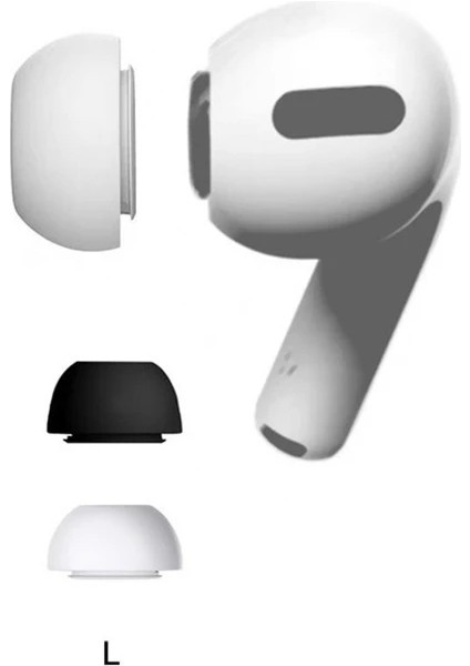 Apple Airpods Pro Silikon Kulaklık Ucu Seti (3 Çift x L) fiyatları