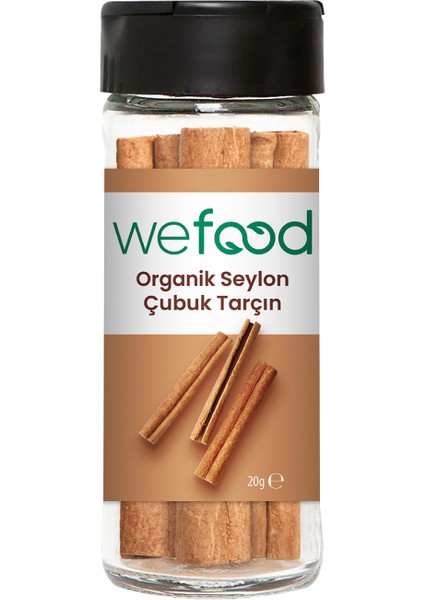 Organik Seylon Tarçın Çubuk 20 gr 8682392174563