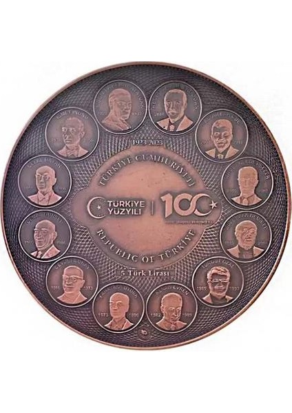 Agakulche Türkiye Yüzyılı Bronz Sikke Coin