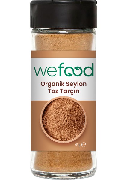 Organik Seylon Tarçın Tozu 45 gr 8682392174396