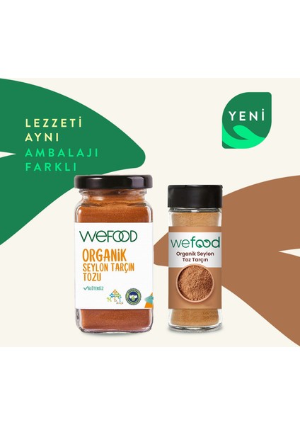 Organik Seylon Tarçın Tozu 45 gr 8682392174396