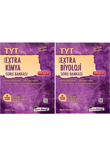 Tyt Kimya - Biyoloji Extra Soru Bankası