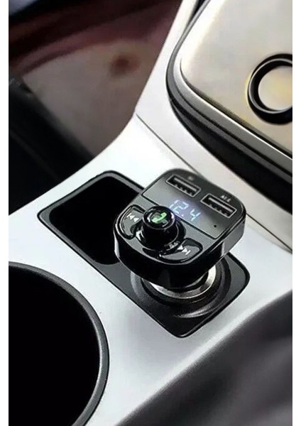 Radyo Üzerinden Bluetooth Bağlantı Sağlayan Şarj Çıkışlı USB Okuma Fm Radyo Oynatıcı