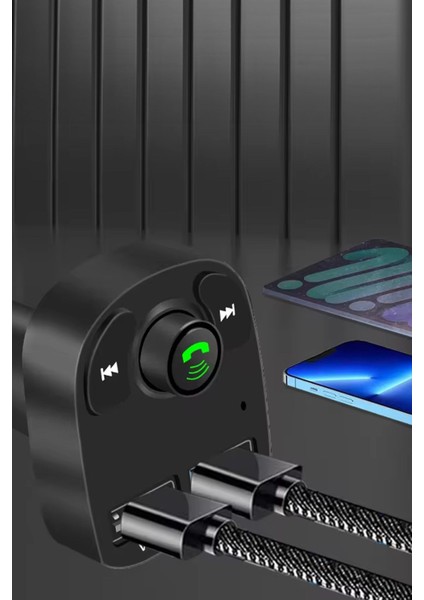 Radyo Üzerinden Bluetooth Bağlantı Sağlayan Şarj Çıkışlı USB Okuma Fm Radyo Oynatıcı