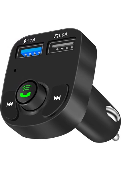 Radyo Üzerinden Bluetooth Bağlantı Sağlayan Şarj Çıkışlı USB Okuma Fm Radyo Oynatıcı