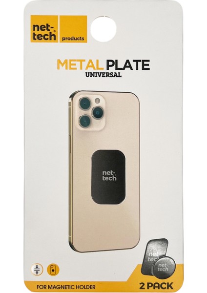 Çiftli Araç Içi Metal Plaka